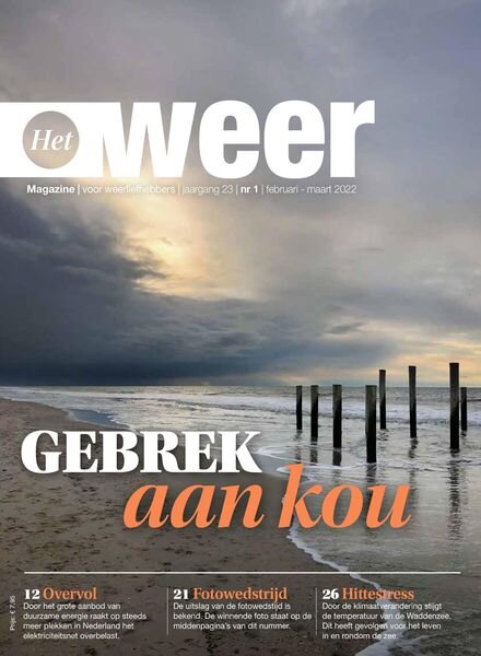 Het Weer Magazine – februari 2022 Cover