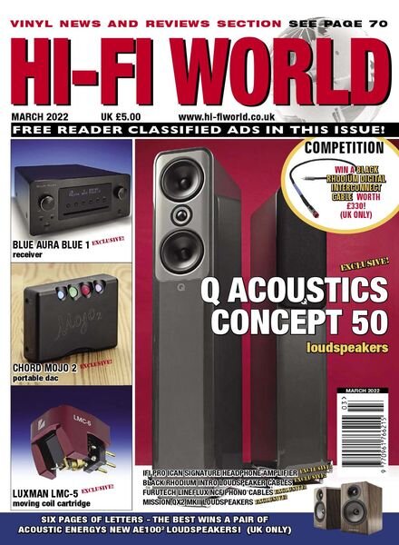 Hi-Fi World – March 2022 Cover