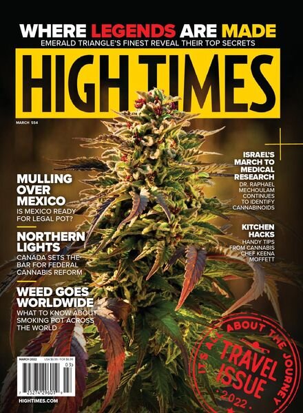 High Times – March 2022 Cover