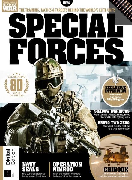 History of War – Special Forces – 1st Edition 2021 Cover