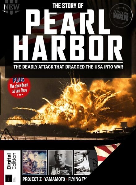 History of War – Story of Pearl Harbor – 3rd Edition 2022 Cover