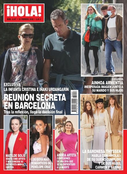 Hola! Espana – 23 febrero 2022 Cover