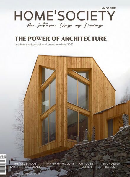 Home Society Magazine – Winter 2021-2022 Cover