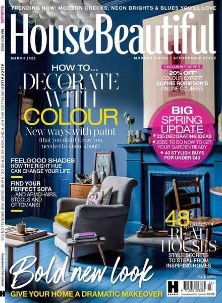 House Beautiful UK – March 2022 Cover