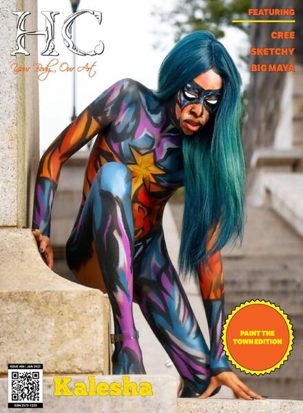 Human Canvas – January 2022 Cover
