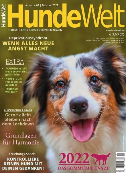 HundeWelt – Februar 2022 Cover