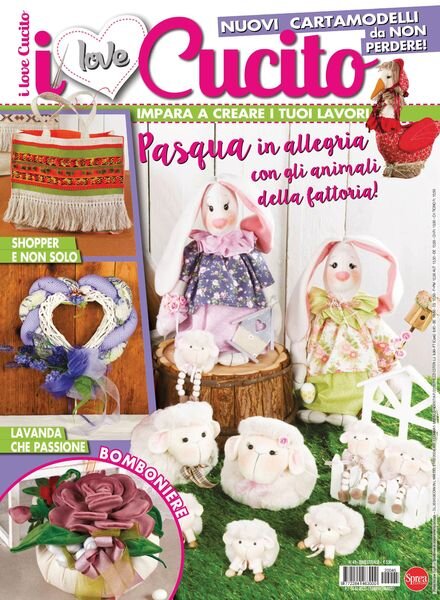 I Love Cucito – febbraio 2022 Cover