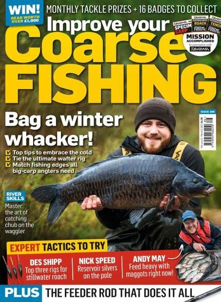 Improve Your Coarse Fishing – February 2022 Cover
