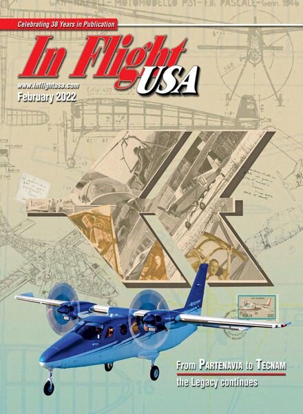 In Flight USA – February 2022 Cover