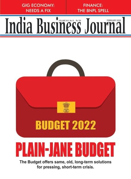 Indian Business Journal – February 2022 Cover