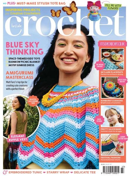 Inside Crochet – Issue 137 – 24 June 2021 Cover