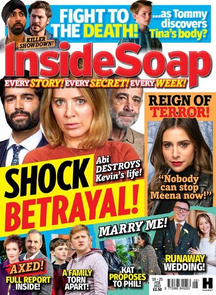 Inside Soap UK – 19 February 2022 Cover