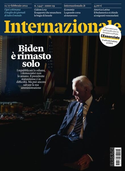 Internazionale – 11 Febbraio 2022 Cover