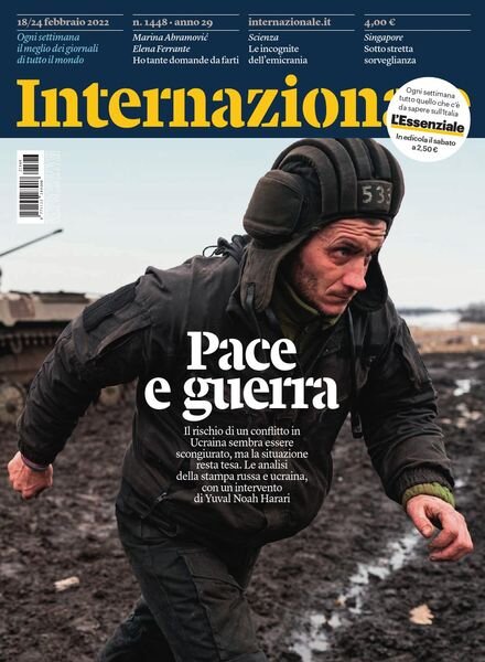 Internazionale – 18 Febbraio 2022 Cover