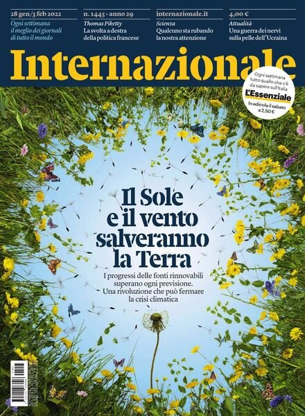 Internazionale – 28 Gennaio 2022 Cover