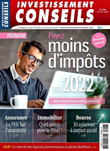 Investissement Conseils – Fevrier 2022 Cover