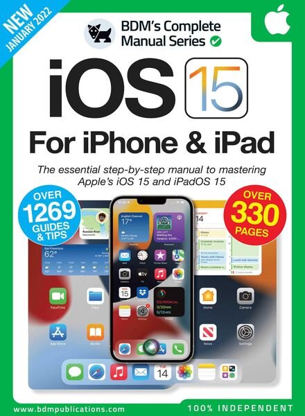 iOS 15 For iPhone & iPad – January 2022 Cover