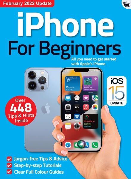iPhone For Beginners – February 2022 Cover