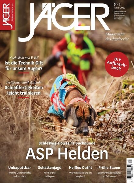 JAGER – Februar 2022 Cover