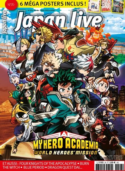 Japan Live – Janvier-Mars 2022 Cover