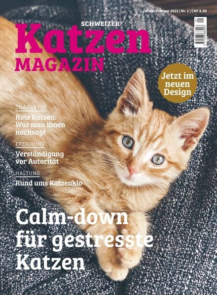 Katzen Magazin – Januar 2022 Cover