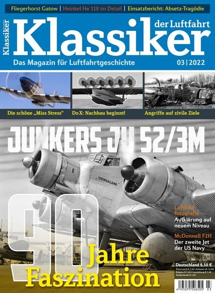Klassiker der Luftfahrt – Februar 2022 Cover