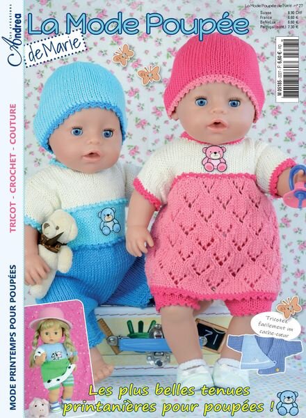 La Mode Poupee de Marie – fevrier 2022 Cover
