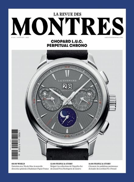 La revue des Montres – janvier 2022 Cover