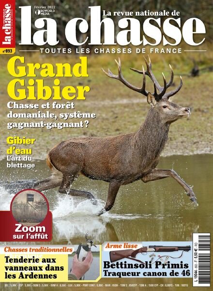 La Revue Nationale de la Chasse – fevrier 2022 Cover