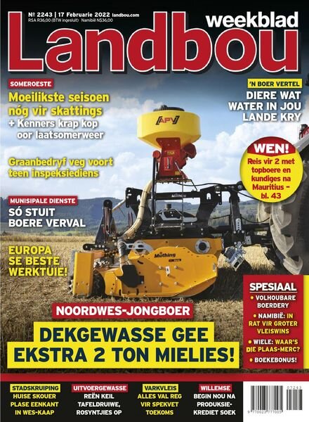 Landbouweekblad – 17 Februarie 2022 Cover