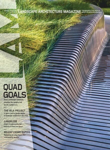 Landscape Architecture Magazine USA – February 2022 Cover