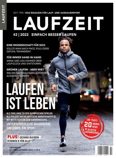 Laufzeit – Marz 2022 Cover