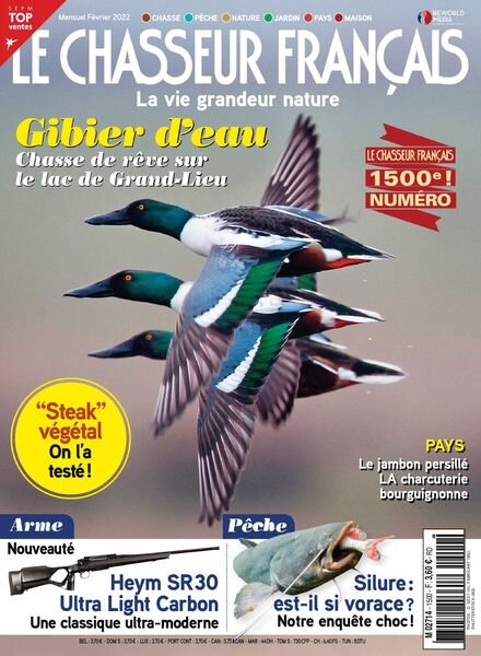 Le Chasseur Francais – fevrier 2022 Cover