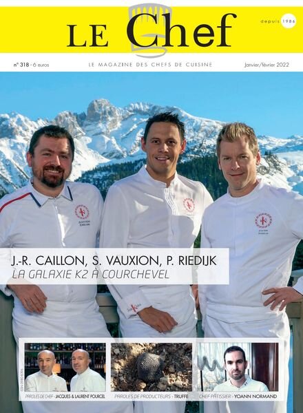 Le Chef – Janvier-Fevrier 2022 Cover