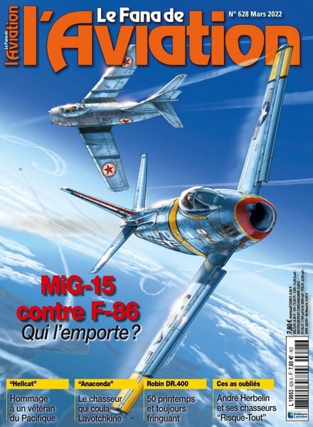 Le Fana de l’Aviation – Mars 2022 Cover