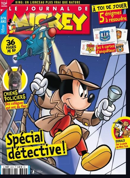 Le Journal de Mickey – 16 Fevrier 2022 Cover