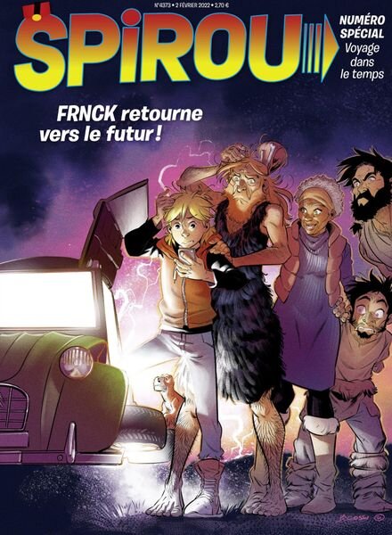 Le Journal de Spirou – 2 Fevrier 2022 Cover