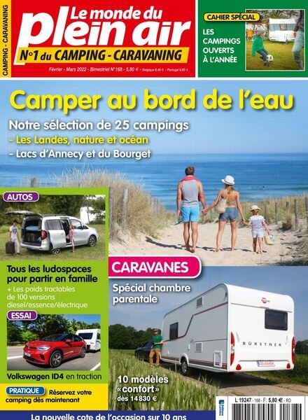 Le Monde du Plein-Air – Fevrier-Mars 2022 Cover