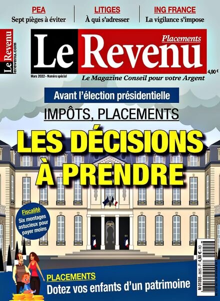 Le Revenu Placements – Mars 2022 Cover