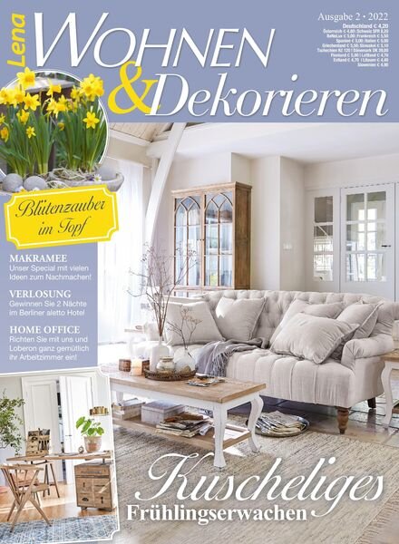 Lena Wohnen & Dekorieren – Februar 2022 Cover