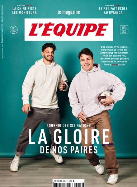 L’Equipe Magazine – 5 Fevrier 2022 Cover