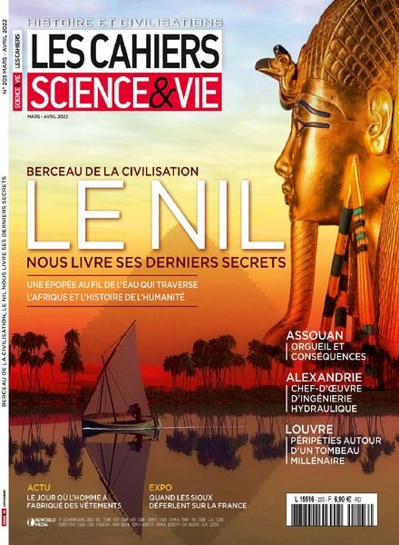 Les Cahiers de Science & Vie – mars 2022 Cover