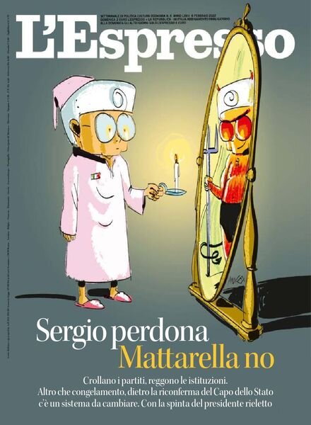 l’Espresso – 6 Febbraio 2022 Cover