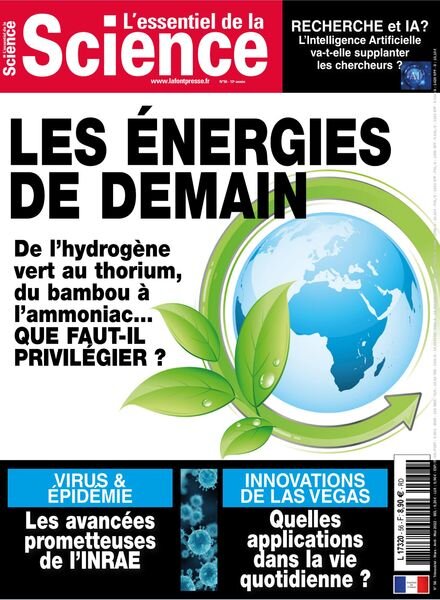 L’Essentiel de la Science – Mars-Mai 2022 Cover