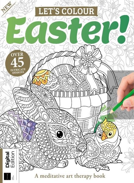 Let’s Colour Easter! – 1st Edition – February 2022 Cover