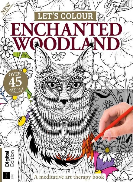 Let’s Colour – Enchanted Woodland – 2nd Edition 2022 Cover