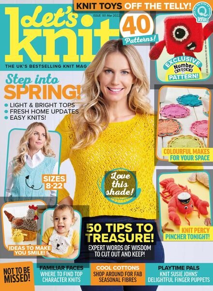 Let’s Knit – Marсh 2022 Cover