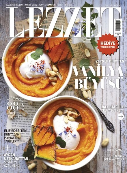 Lezzet – Subat 2022 Cover