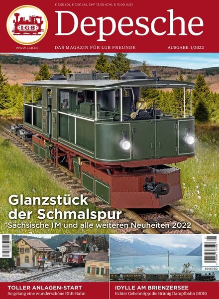 LGB Depesche – Februar 2022 Cover