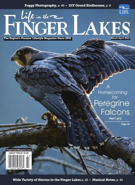 Life in the Finger Lakes – March-April 2022 Cover